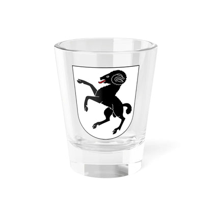 Daegerlen-blazon (Switzerland) (Coat of Arms) Shot Glass 1.5oz 1.5oz - Go Mug Yourself