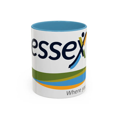 Essex Ontario Flag Canada - Accent Coffee Mug-11oz-Light Blue-Go Mug Yourself