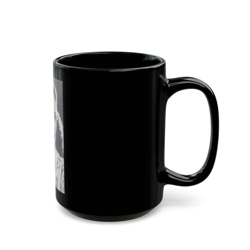 Coleen Gray #93 (Vintage Female Icon) Black Coffee Mug-Go Mug Yourself