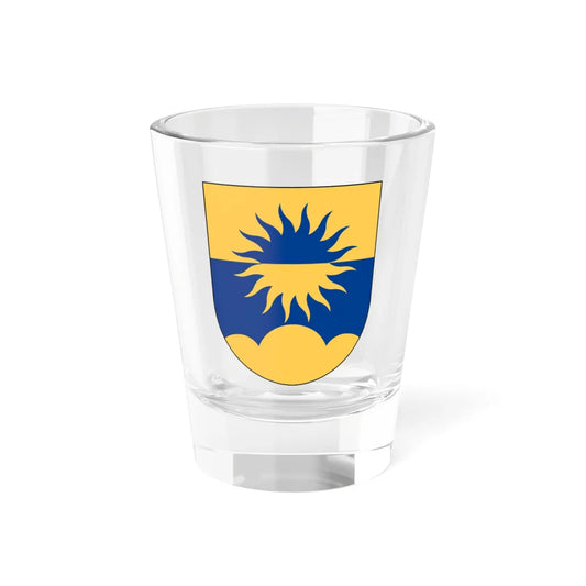Dagsberg församling vapen (Sweden) (Coat of Arms) Shot Glass 1.5oz 1.5oz - Go Mug Yourself