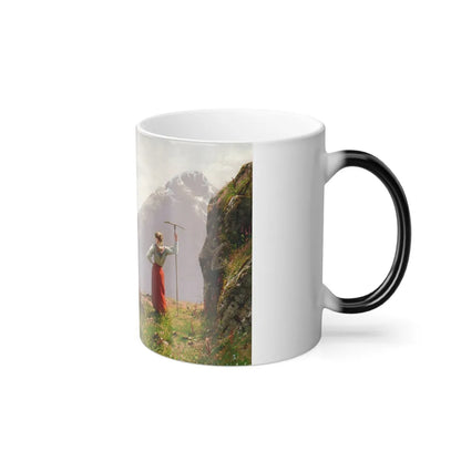 dahl hans andreas admiring the view - Color Changing Mug 11oz-Go Mug Yourself