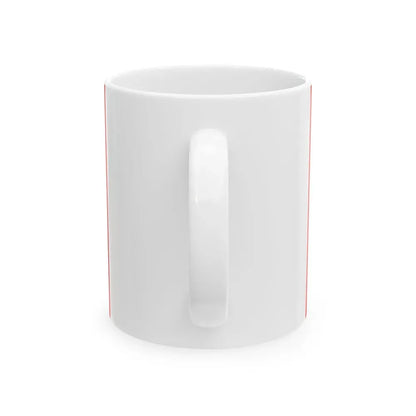 Dahomey flag 1889 (Benin) White Coffee Mug - Go Mug Yourself