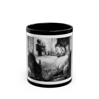 Daisy's Day (1), McCall's, February 1930 - Black Coffee Mug 11oz - Go Mug Yourself
