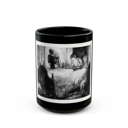 Daisy's Day (1), McCall's, February 1930 - Black Coffee Mug 15oz - Go Mug Yourself