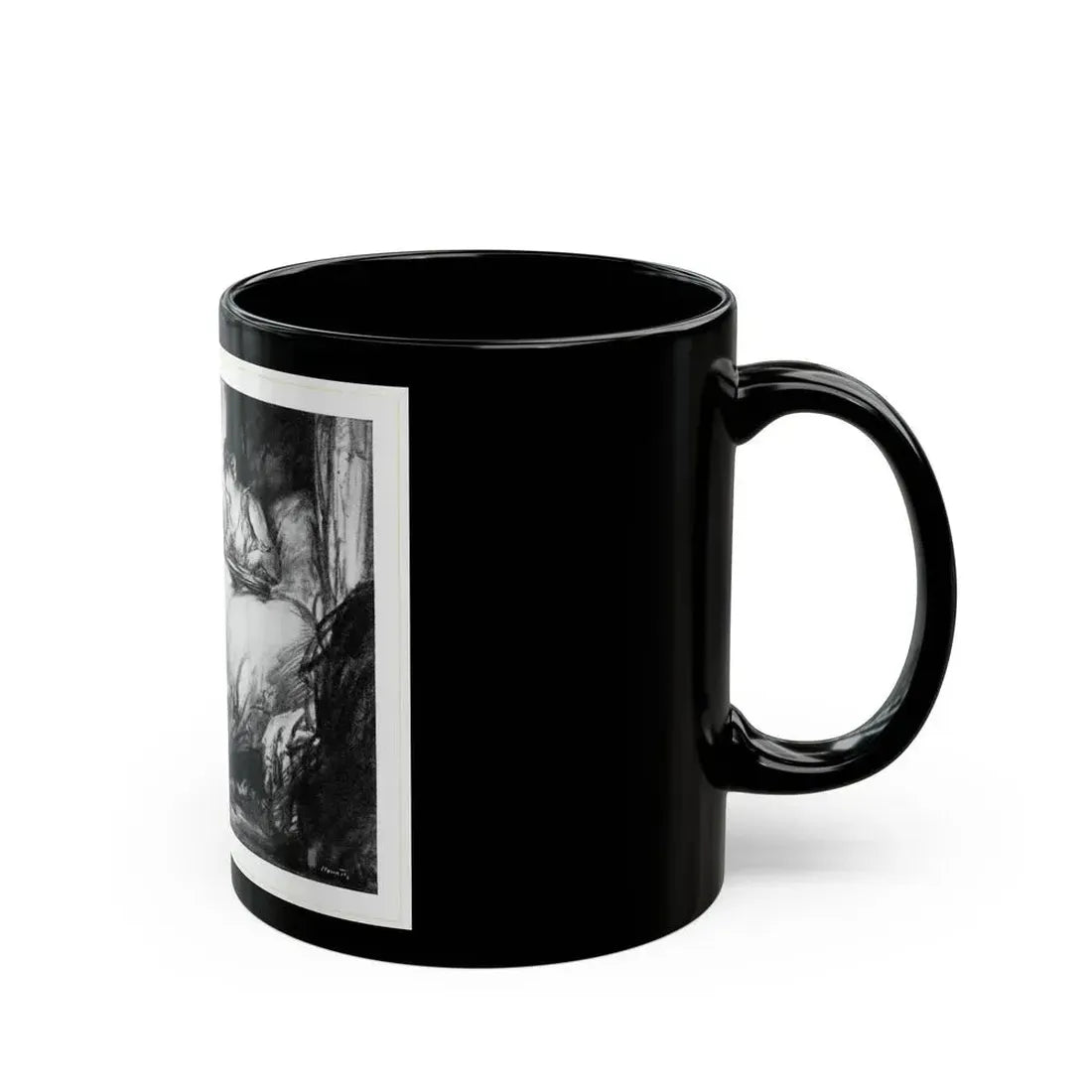 Daisy's Day (1), McCall's, February 1930 - Black Coffee Mug - Go Mug Yourself