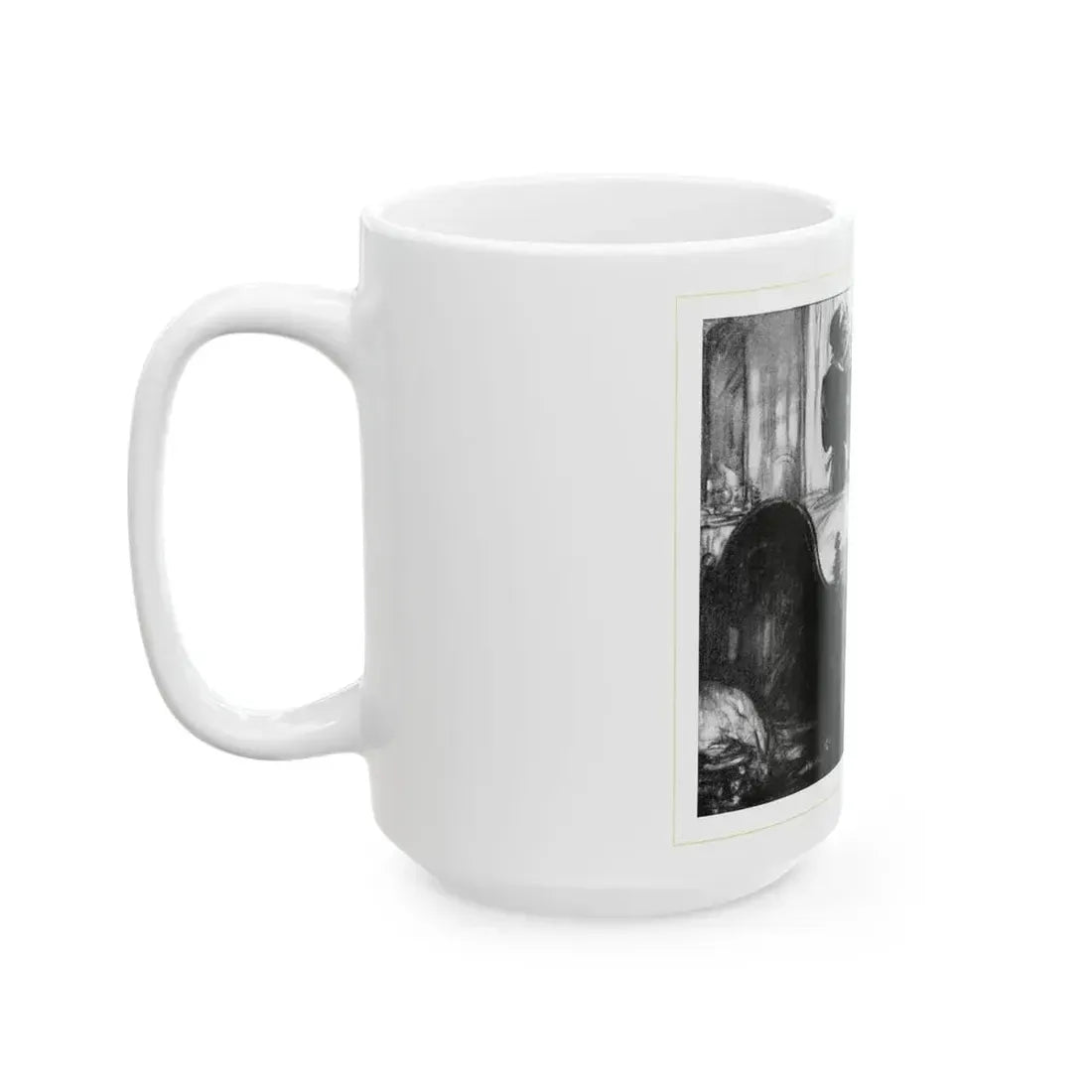 Daisy's Day (1), McCall's, February 1930 - White Coffee Mug - Go Mug Yourself