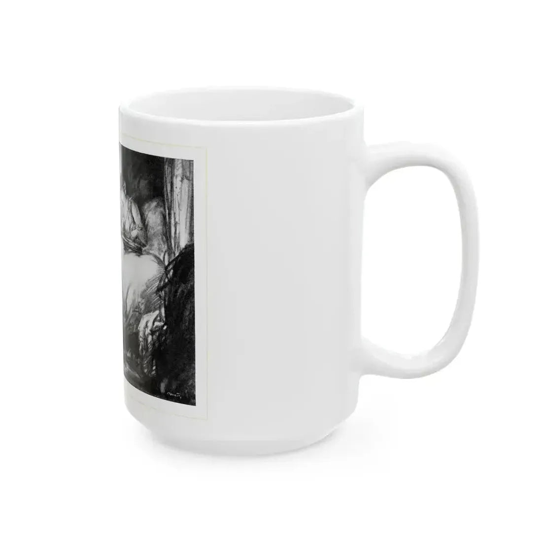 Daisy's Day (1), McCall's, February 1930 - White Coffee Mug - Go Mug Yourself