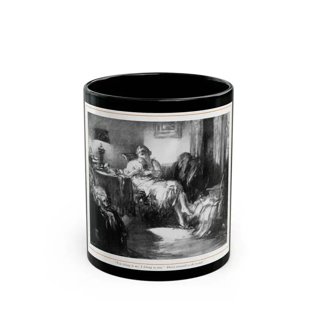 Daisy's Day (2), McCall's, February 1930 - Black Coffee Mug 11oz - Go Mug Yourself