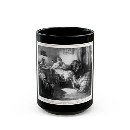 Daisy's Day (2), McCall's, February 1930 - Black Coffee Mug 15oz - Go Mug Yourself