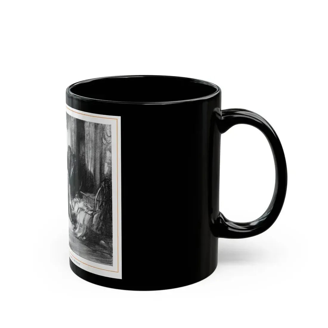 Daisy's Day (2), McCall's, February 1930 - Black Coffee Mug - Go Mug Yourself