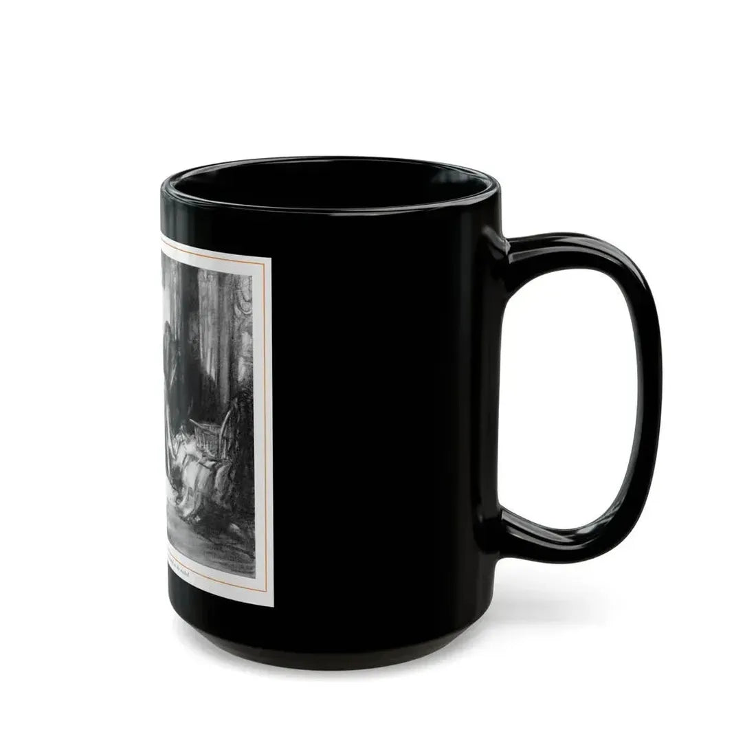 Daisy's Day (2), McCall's, February 1930 - Black Coffee Mug - Go Mug Yourself