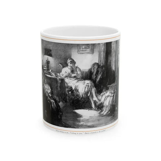 Daisy's Day (2), McCall's, February 1930 - White Coffee Mug 11oz - Go Mug Yourself