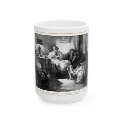 Daisy's Day (2), McCall's, February 1930 - White Coffee Mug 15oz - Go Mug Yourself