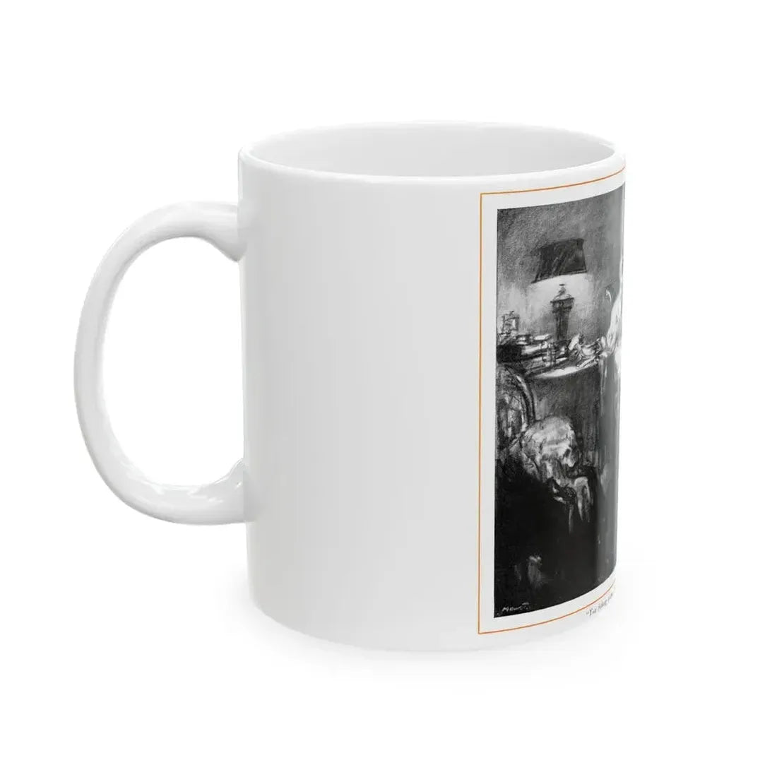 Daisy's Day (2), McCall's, February 1930 - White Coffee Mug - Go Mug Yourself