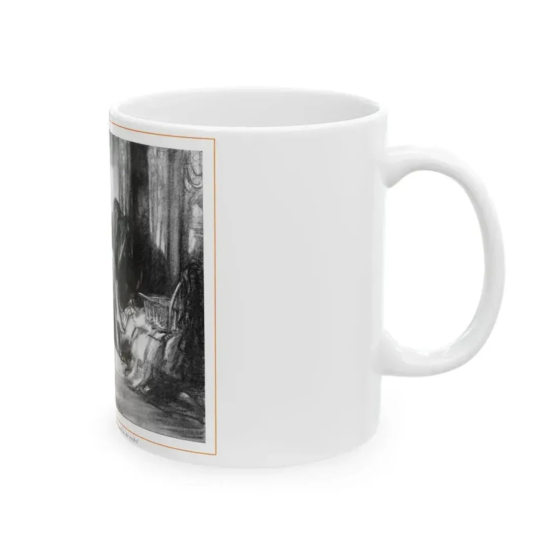 Daisy's Day (2), McCall's, February 1930 - White Coffee Mug - Go Mug Yourself