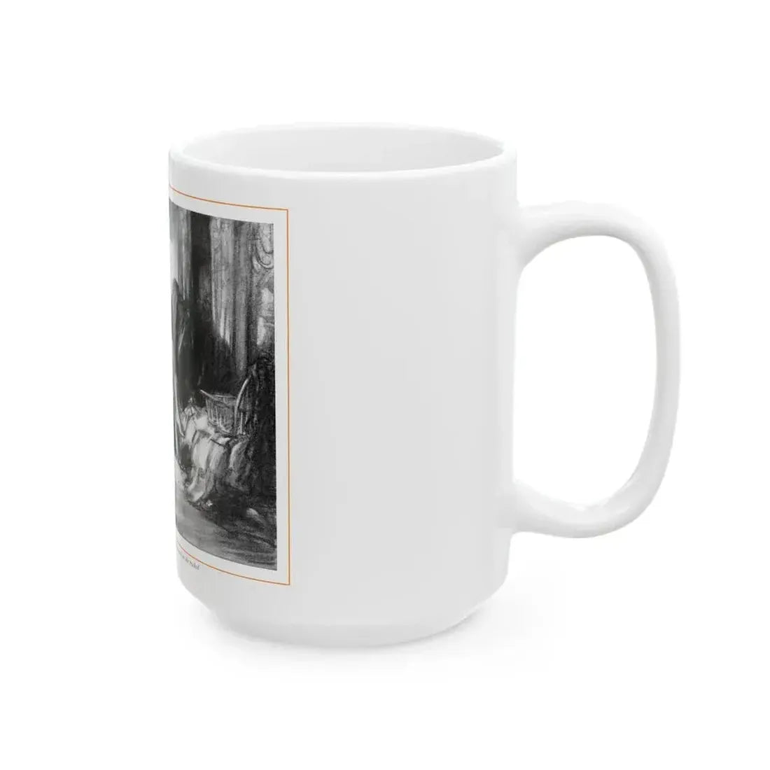 Daisy's Day (2), McCall's, February 1930 - White Coffee Mug - Go Mug Yourself