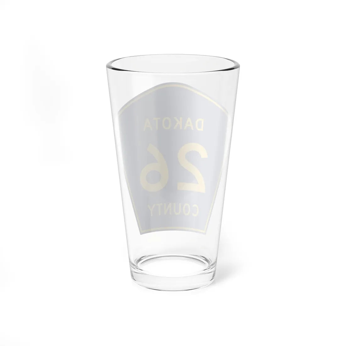 Dakota County 26 (Minnesota) (Road Sign) Pint Glass 16oz - Go Mug Yourself