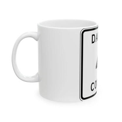 Dakota County Route 4 MN (Minnesota) (Road Sign) White Coffee Mug - Go Mug Yourself