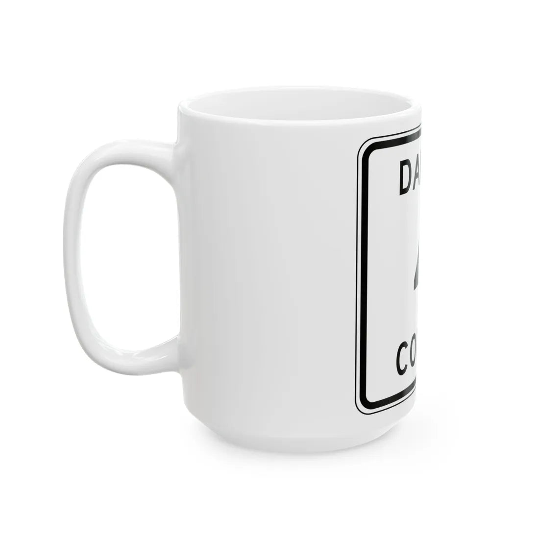 Dakota County Route 4 MN (Minnesota) (Road Sign) White Coffee Mug - Go Mug Yourself