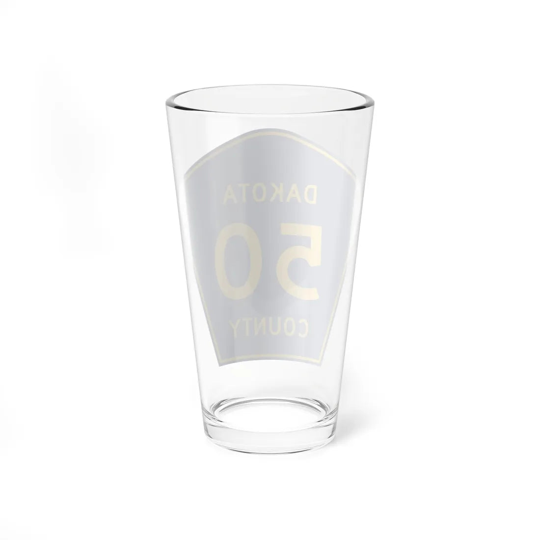 Dakota County Route 50 (Minnesota) (Road Sign) Pint Glass 16oz - Go Mug Yourself