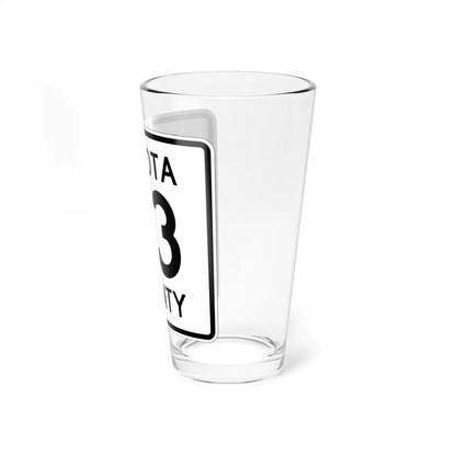 Dakota County Route 73 (Minnesota) (Road Sign) Pint Glass 16oz - Go Mug Yourself