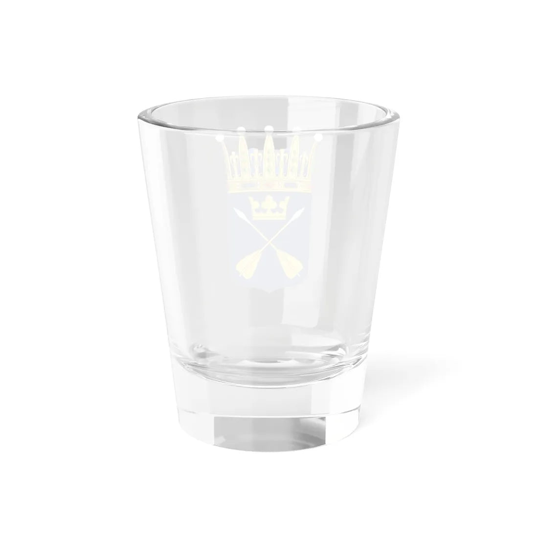 Dalarnas vapen crowned (Sweden) (Coat of Arms) Shot Glass 1.5oz - Go Mug Yourself
