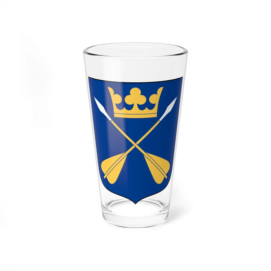 Dalarnas vapen (Sweden) (Coat of Arms) Pint Glass 16oz 16oz - Go Mug Yourself