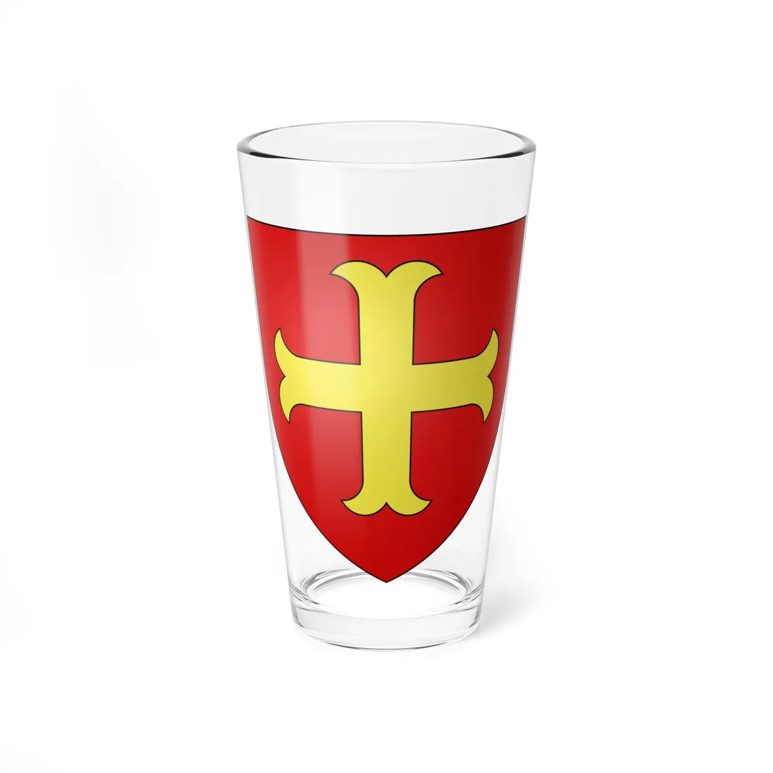 DAlbessard (France) (Coat of Arms) Pint Glass 16oz 16oz - Go Mug Yourself