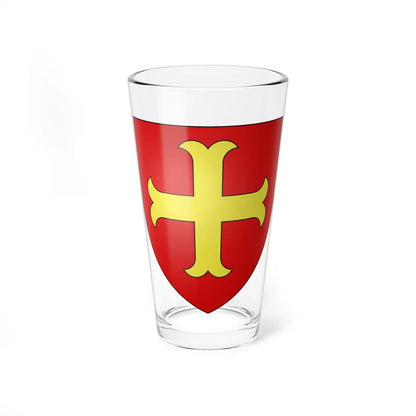 DAlbessard (France) (Coat of Arms) Pint Glass 16oz 16oz - Go Mug Yourself