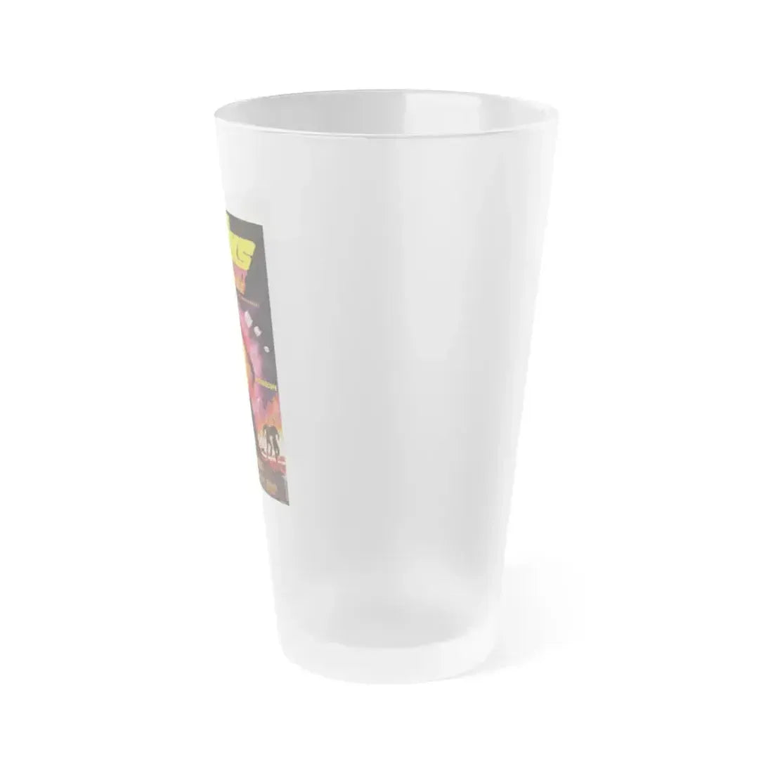 DALEKS INVASION EARTH 1966 Movie Poster - Frosted Pint Glass 16oz - Go Mug Yourself