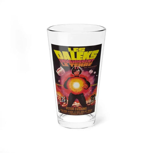 DALEKS INVASION EARTH 1966 Movie Poster - Pint Glass 16oz 16oz - Go Mug Yourself