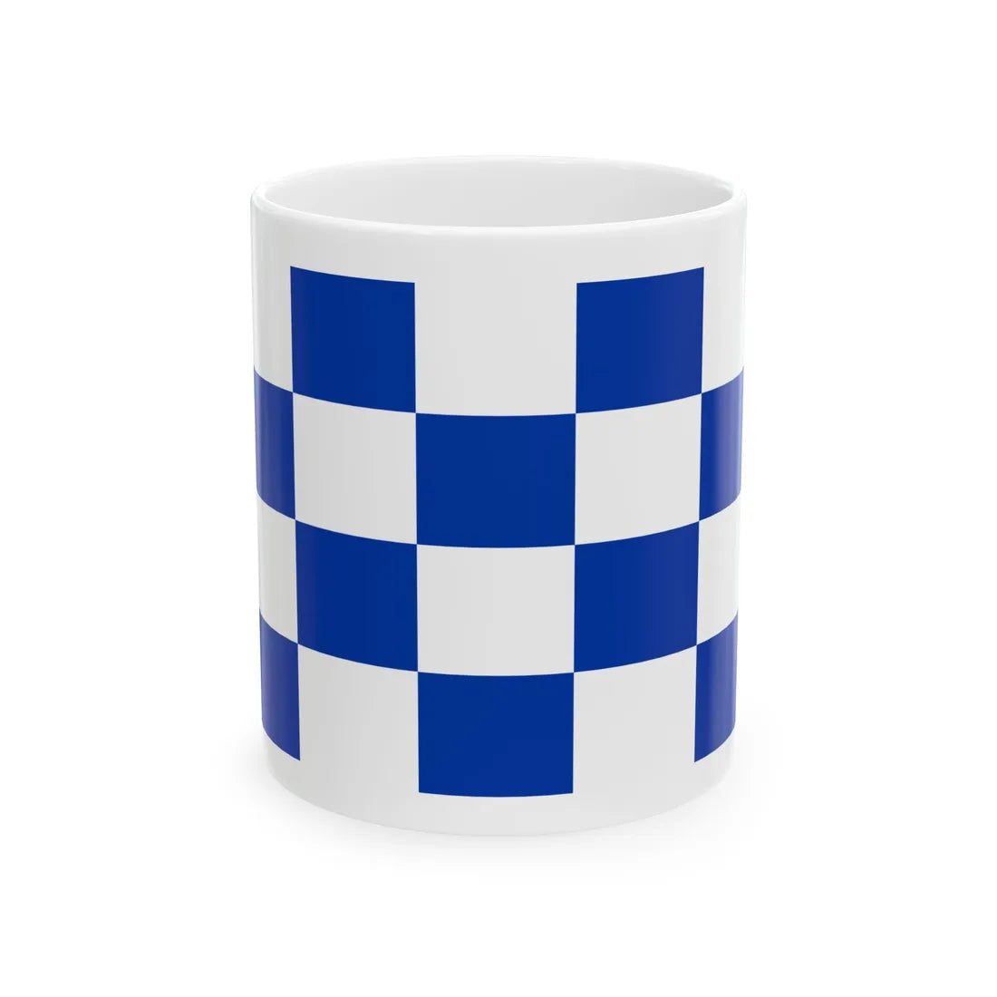 Dalfsen vlag (Netherlands) White Coffee Mug 11oz - Go Mug Yourself