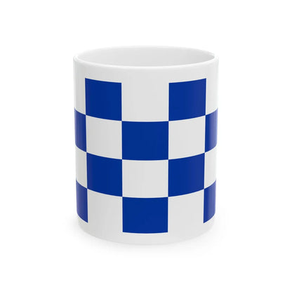 Dalfsen vlag (Netherlands) White Coffee Mug 11oz - Go Mug Yourself