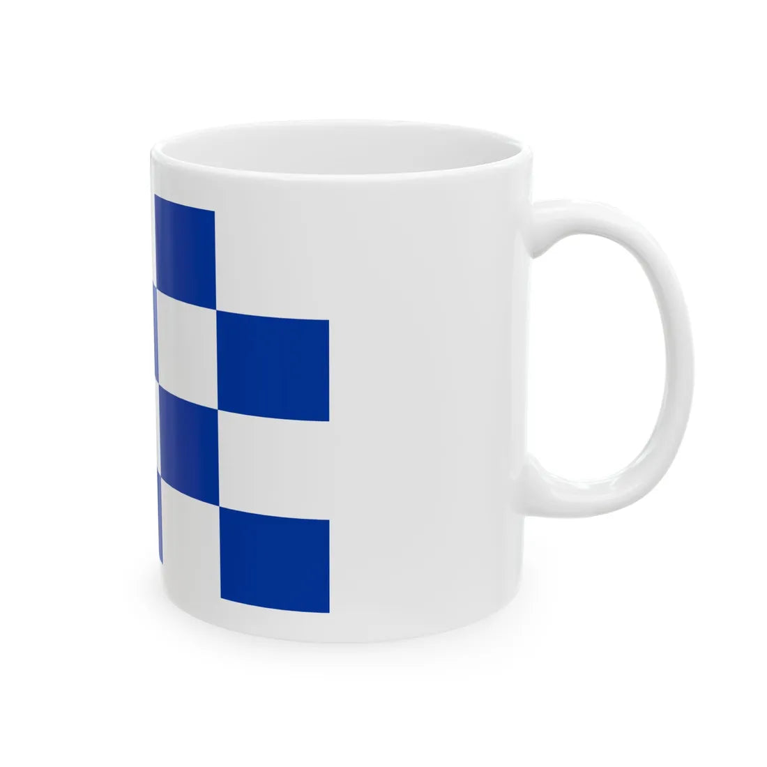 Dalfsen vlag (Netherlands) White Coffee Mug - Go Mug Yourself