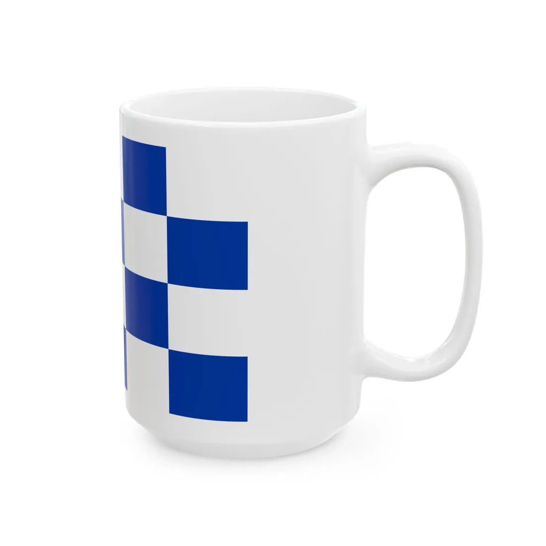 Dalfsen vlag (Netherlands) White Coffee Mug - Go Mug Yourself