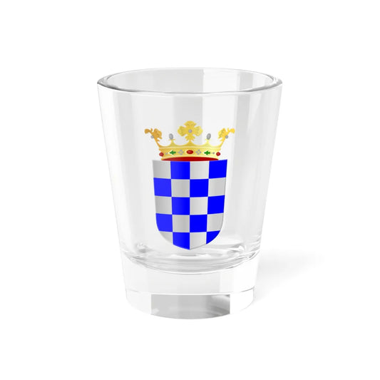 Dalfsen wapen (Netherlands) (Coat of Arms) Shot Glass 1.5oz 1.5oz - Go Mug Yourself