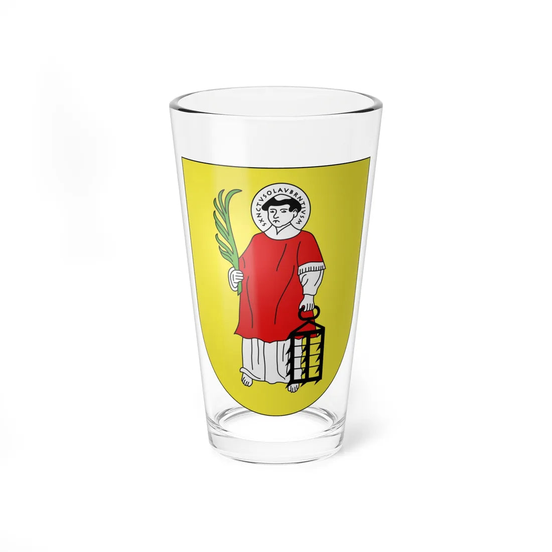 Dallenwil-coat of arms (Switzerland) (Coat of Arms) Pint Glass 16oz 16oz - Go Mug Yourself