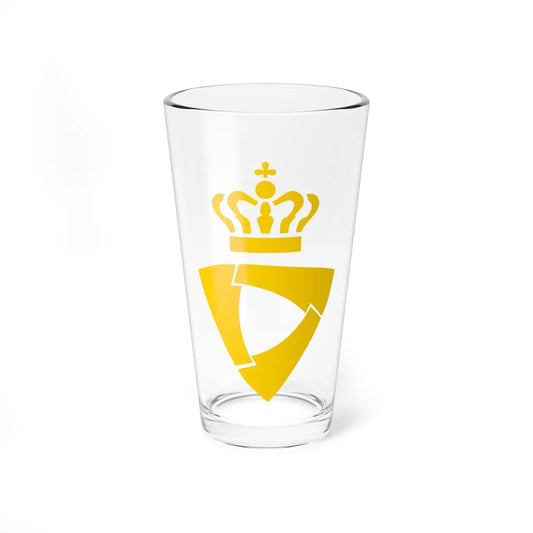DALO logo (Denmark) (Coat of Arms) Pint Glass 16oz 16oz - Go Mug Yourself