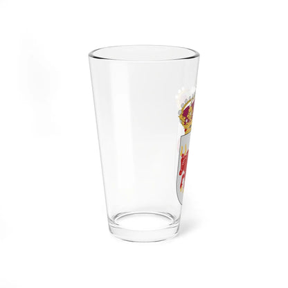 Dalsland vapen med kunglig krona (Sweden) (Coat of Arms) Pint Glass 16oz - Go Mug Yourself