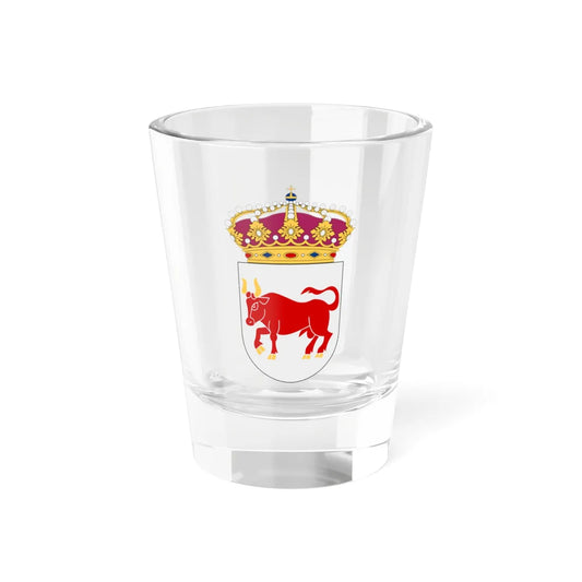 Dalsland vapen med kunglig krona (Sweden) (Coat of Arms) Shot Glass 1.5oz 1.5oz - Go Mug Yourself