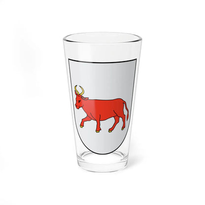 DalslandCoA (Sweden) (Coat of Arms) Pint Glass 16oz 16oz - Go Mug Yourself