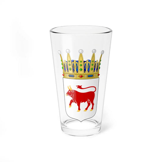 Dalslands vapen crowned (Sweden) (Coat of Arms) Pint Glass 16oz 16oz - Go Mug Yourself