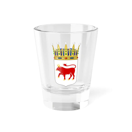 Dalslands vapen crowned (Sweden) (Coat of Arms) Shot Glass 1.5oz 1.5oz - Go Mug Yourself