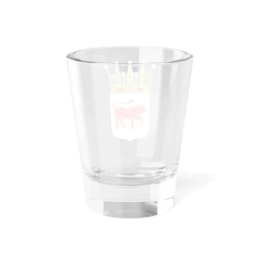Dalslands vapen crowned (Sweden) (Coat of Arms) Shot Glass 1.5oz - Go Mug Yourself