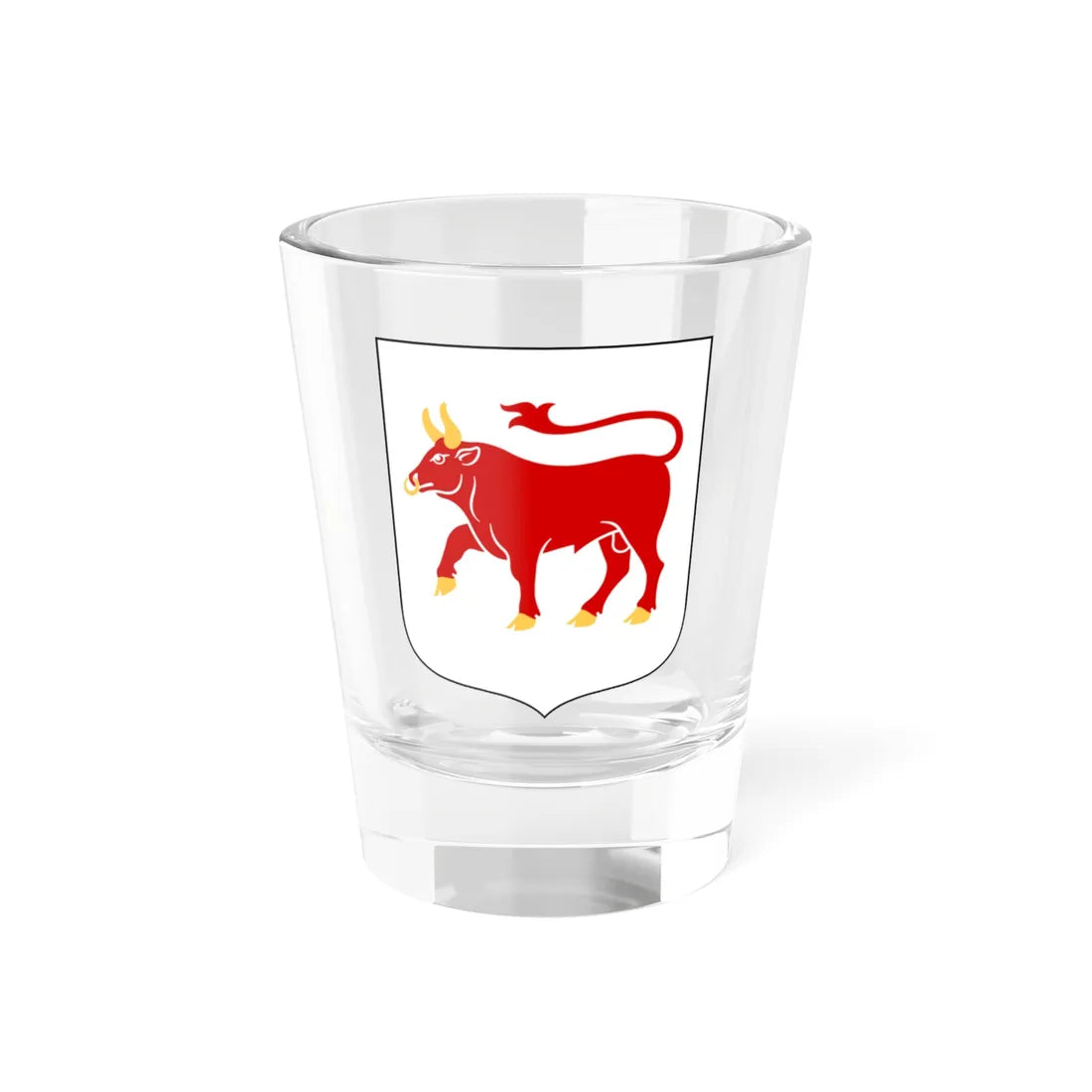 Dalslands vapen (Sweden) (Coat of Arms) Shot Glass 1.5oz 1.5oz - Go Mug Yourself