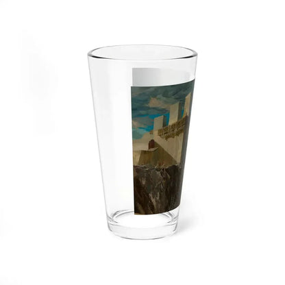 Dam Building, United Engineers & Constructors Inc., advertisement - Pint Glass 16oz - Go Mug Yourself