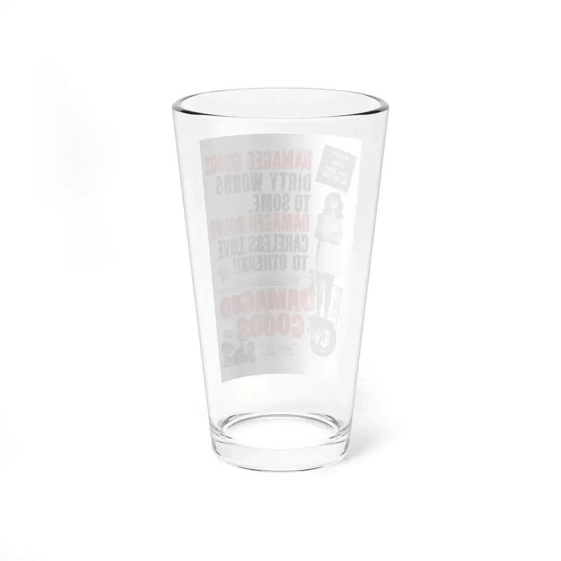 DAMAGED GOODS 1961 Movie Poster - Pint Glass 16oz - Go Mug Yourself