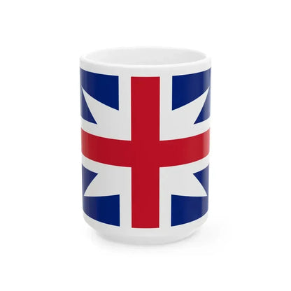 Damara Flag (Namibia) White Coffee Mug 15oz - Go Mug Yourself