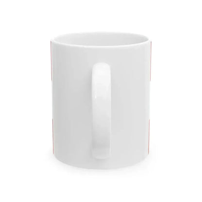 Damme vlag (Belgium) White Coffee Mug - Go Mug Yourself