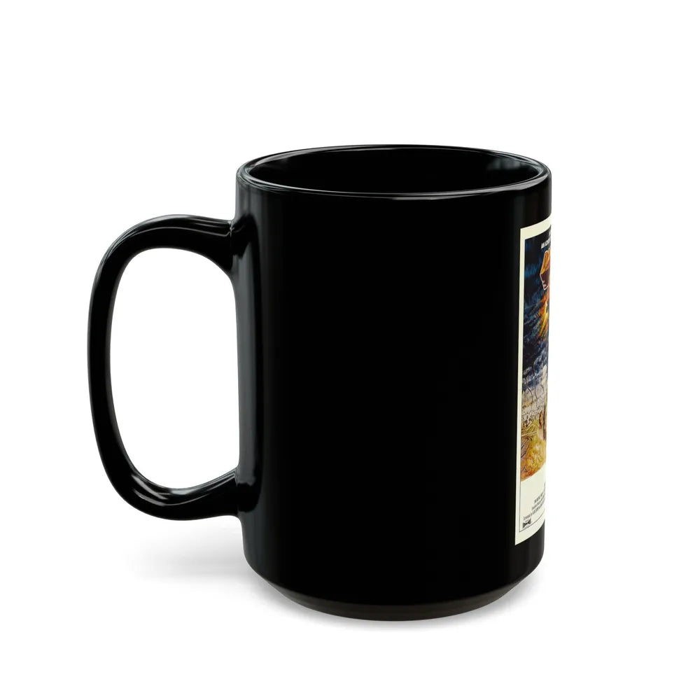 DAMNATION ALLEY 1977 Movie Poster - Black Coffee Mug-Go Mug Yourself